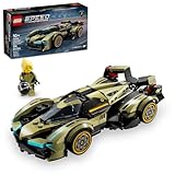 LEGO Speed Champions Lamborghini Lambo V12 Vision GT Super Car, Formula 1 Vehicle Toy, Driving Playset,...