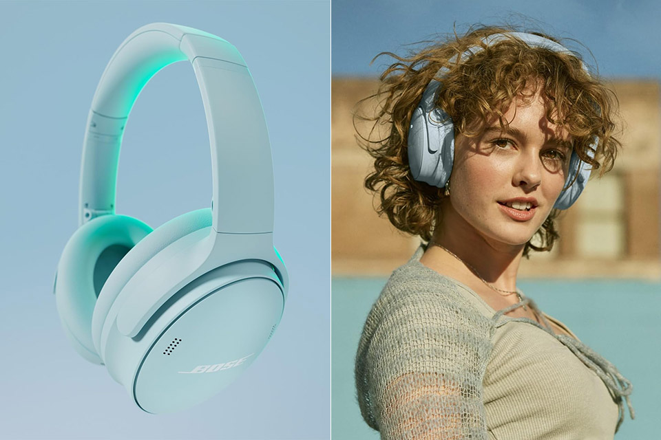 Bose QuietComfort Bluetooth Headphones Moonstone Blue