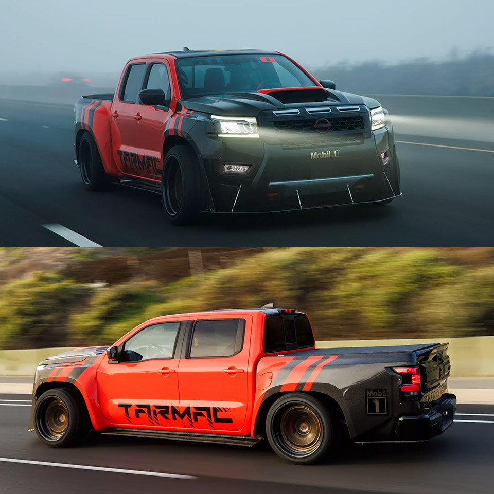 Nissan Frontier TARMAC Concept Truck SEMA