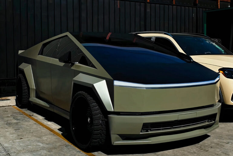 Widebody Tesla Cybertruck